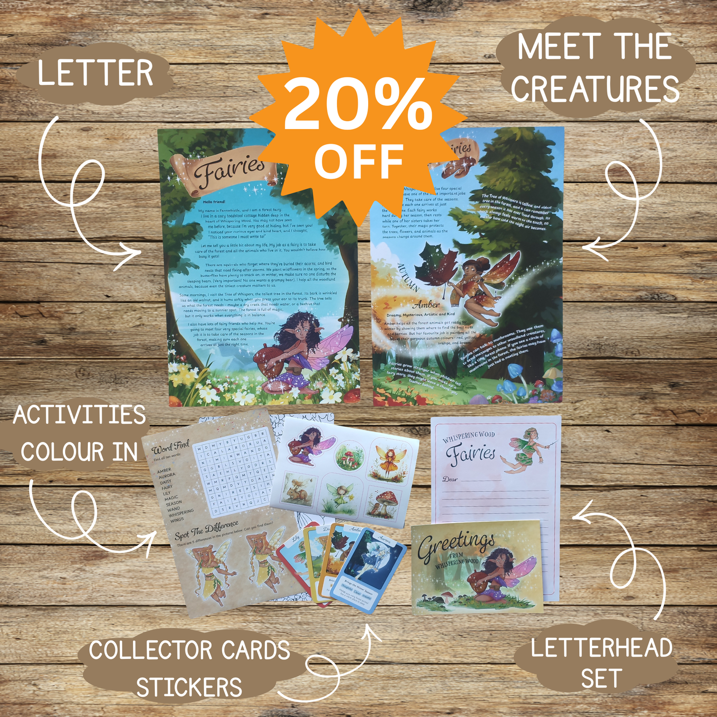 Whispering Wood - letterhead tier - 12 months prepaid
